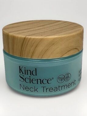 Kind Science Neck Treatment Cream Firms Smooths Lifts Lightweight 0.5 oz NEW